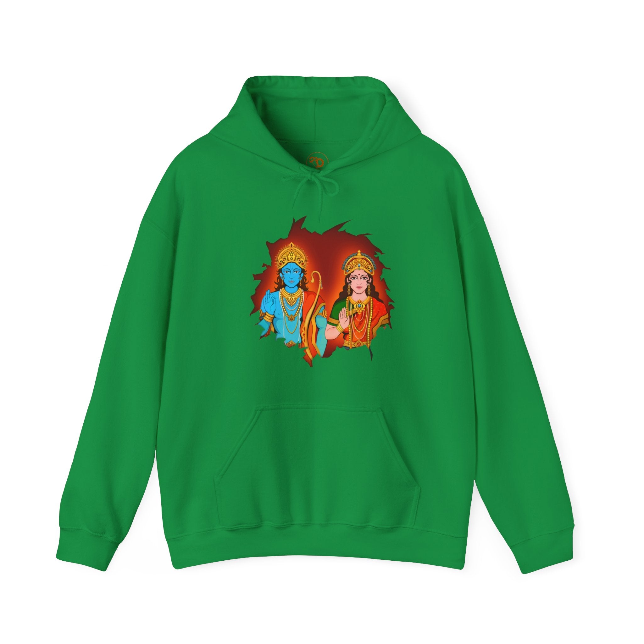 Sanatani Hoodie, Hindu Gods, Sita-Ram